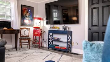 Smart TV, books, offices