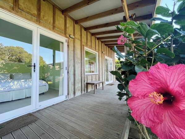 Exterior detail - Genuine Kiwi Bach at Stay Waiheke (Waiheke Island)