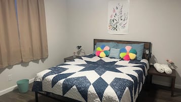 1 bedroom, WiFi, bed sheets