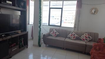 Smart TV, reproductor de DVD, mesa de ping pong, monitor de computadora