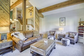 TV connectée, cheminée, baby-foot