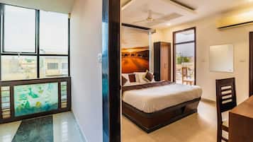 Deluxe Double Room, City View | WiFi (free)