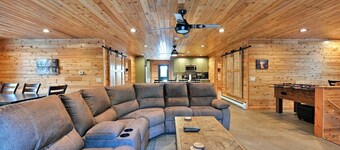 Buffalo Lake Estate 2 Great Cabins on 44 Acres Near Clam Lake, WI