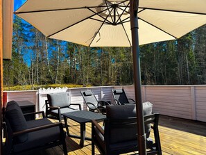 Terrace/patio - Welcome to our beautiful holiday home in Sweden! (Kalmar län)