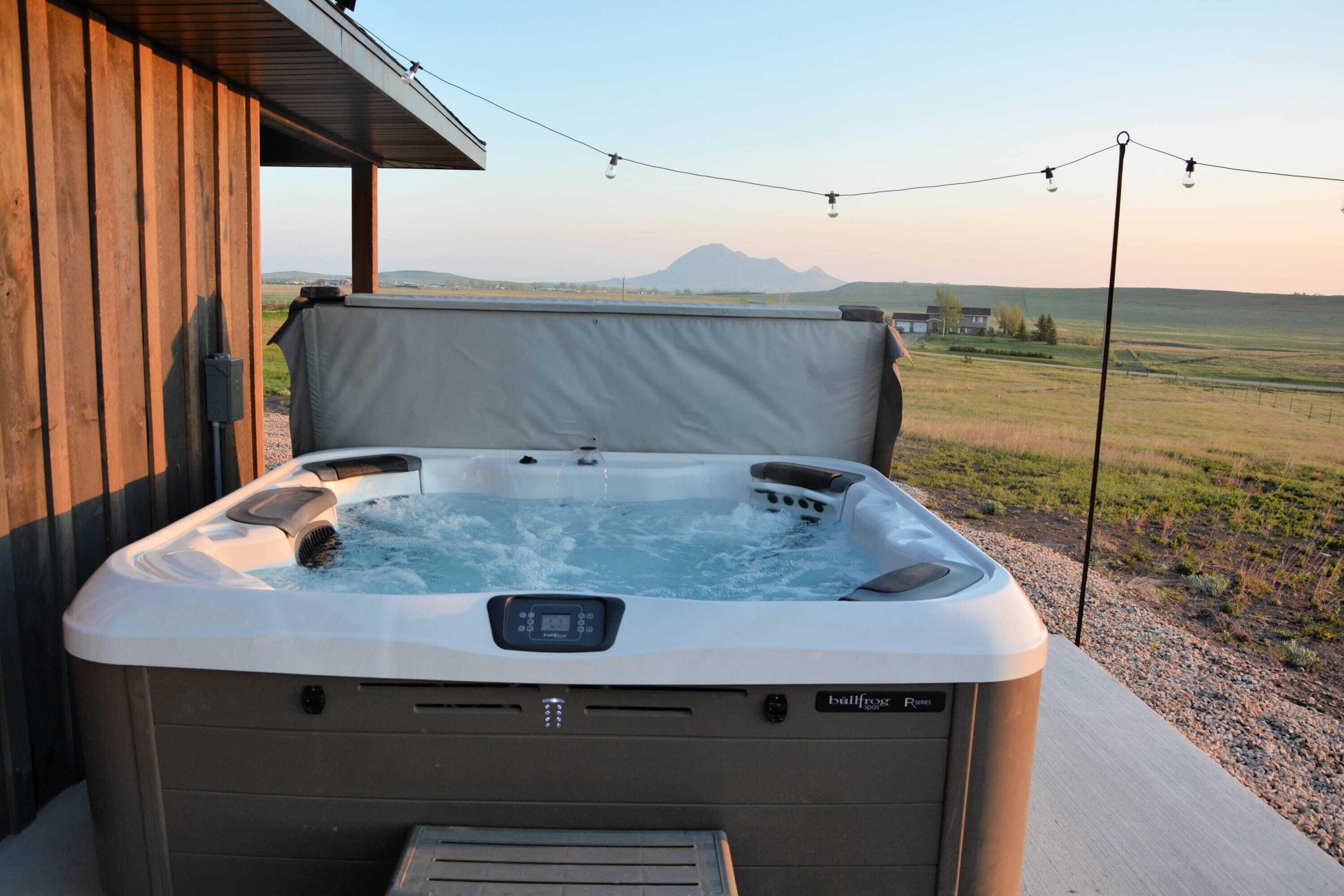 مغطس سبا خارجي