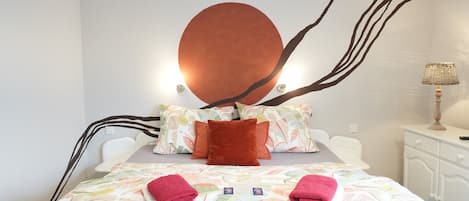 1 多间卧室、免费 WiFi、床单