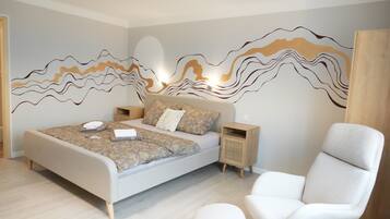 1 Schlafzimmer, kostenloses WLAN, Bettwäsche