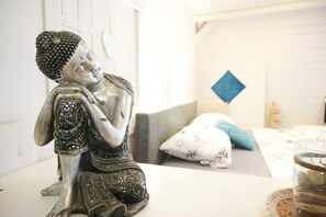 1 makuuhuone, ilmainen Wi-Fi, vuodevaatteet