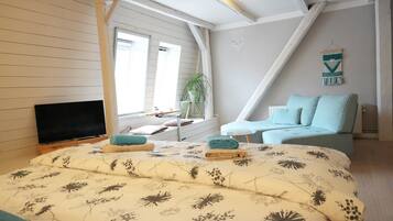 1 habitación, wifi gratis y ropa de cama