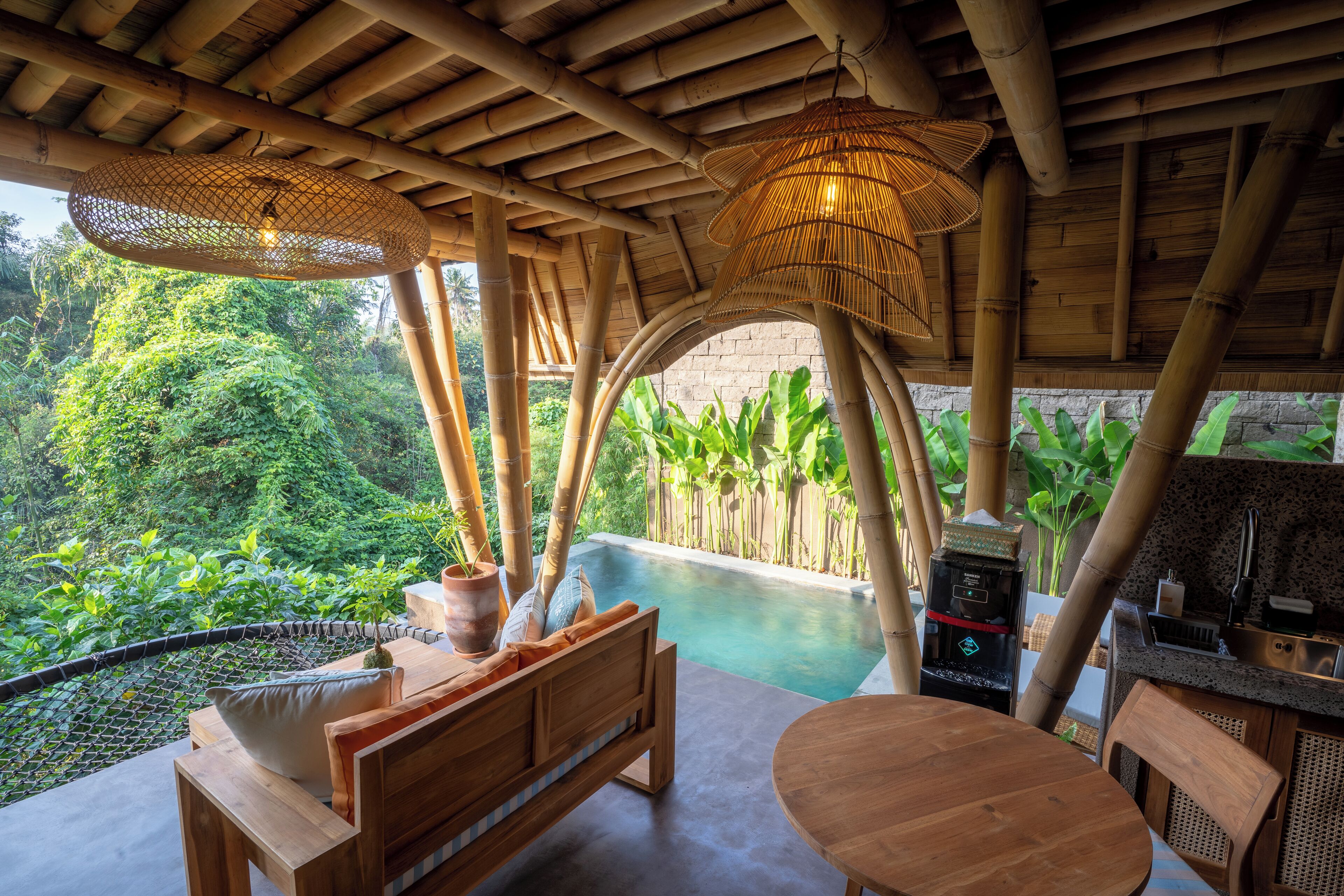 豪華雙人房 | 起居區