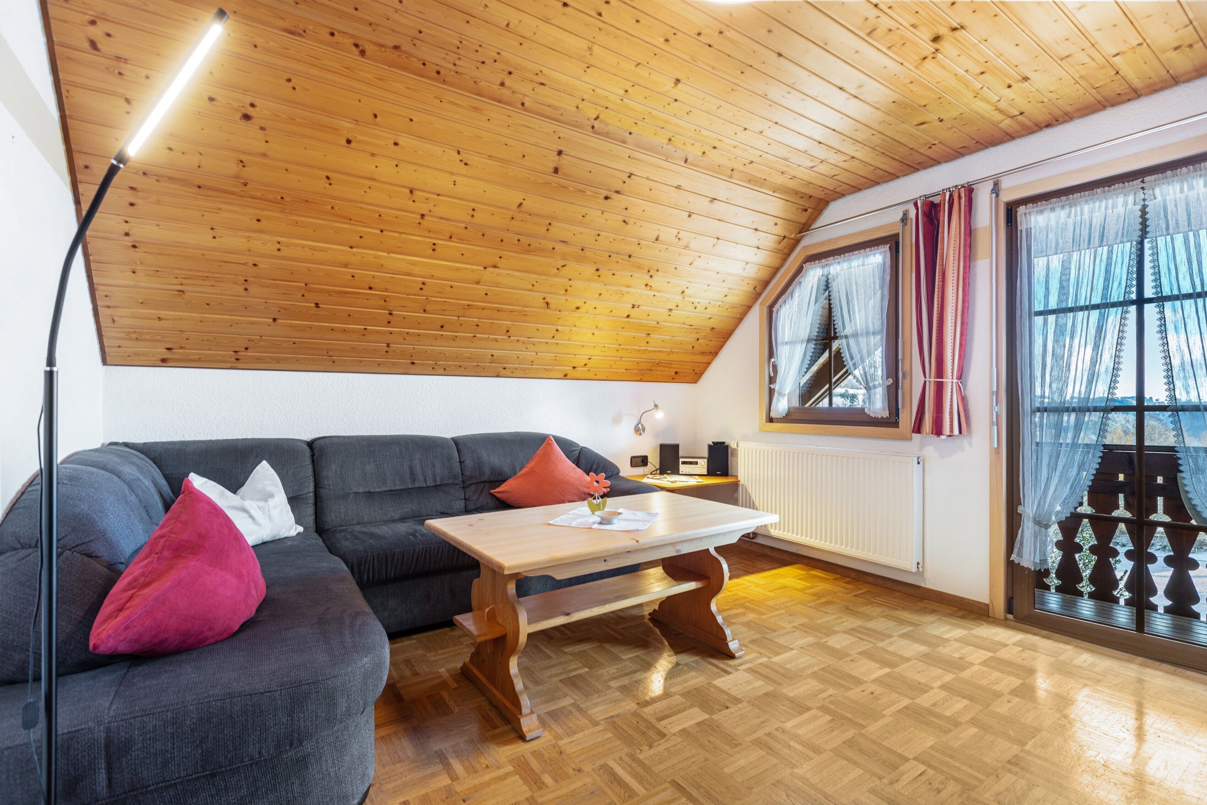 TV, table tennis, stereo