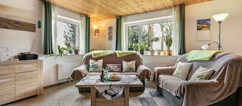 Holiday Apartment "Ostwind" in a Thatched House with Garden and Wi-Fi