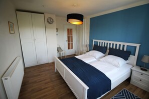 2 soverom, strykejern/-brett, wi-fi (inkludert) og sengetøy