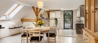 Holiday Apartment 'Lieblingsgast' with Private Terrace, Balcony and Wi-Fi