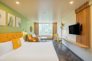 Premium Double Room | In-room safe, desk, laptop workspace, soundproofing