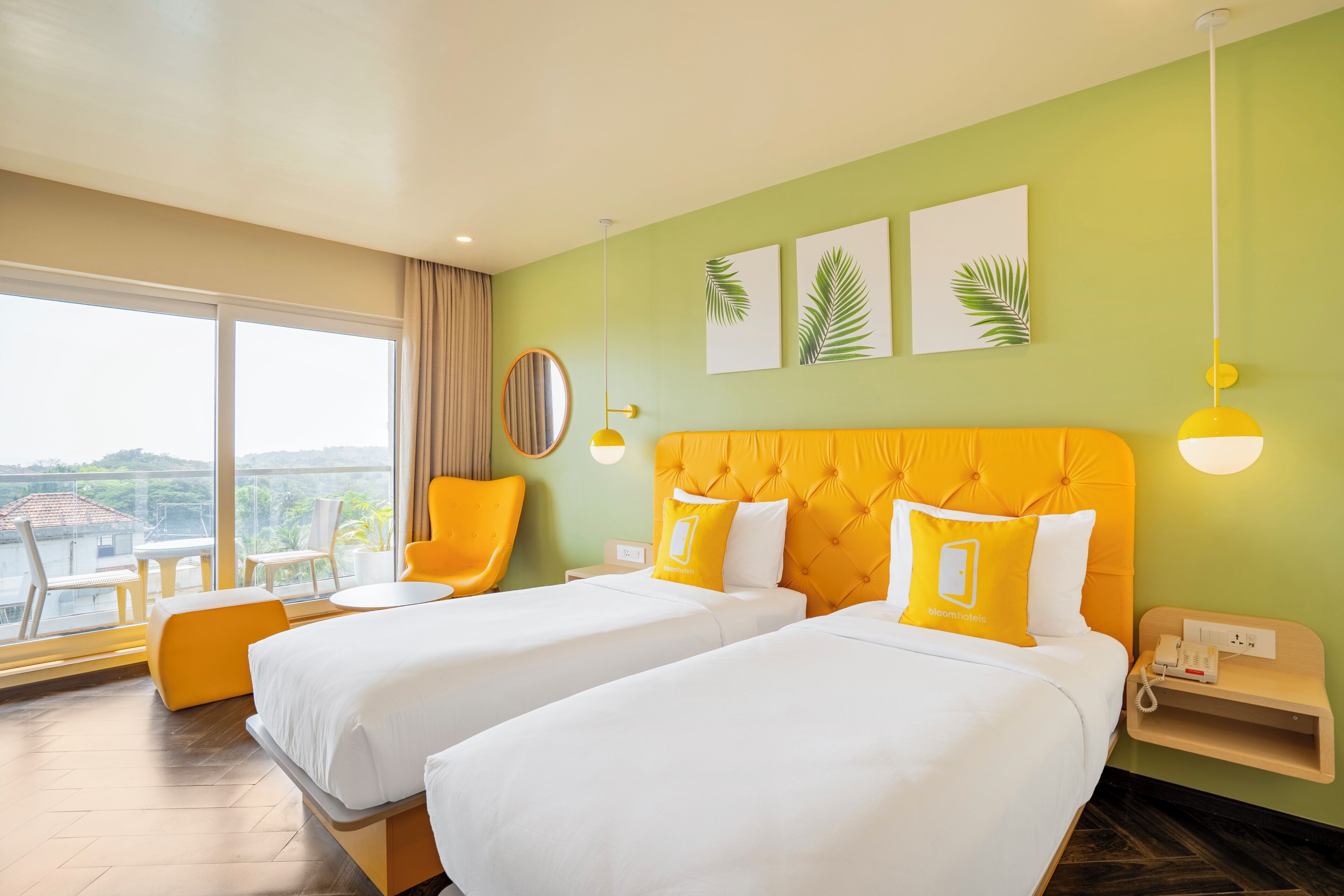 In-room safe, desk, laptop workspace, soundproofing