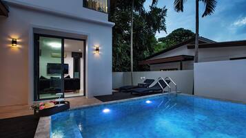 2 bedroom pool villa with seaview | Terrasse/patio