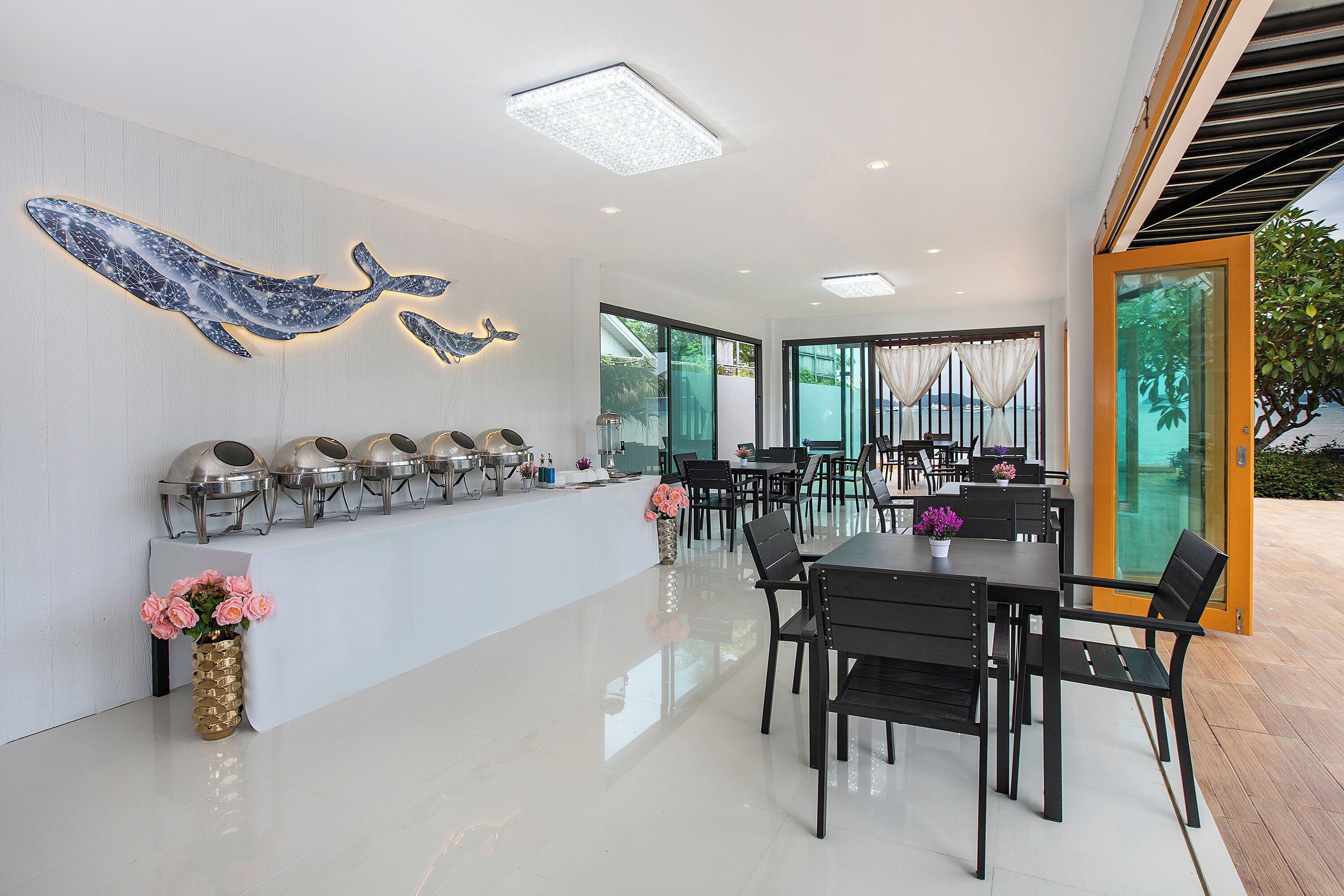客房内用餐