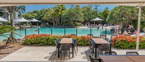 Udendørs spisemuligheder