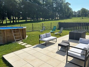 Terrace/patio - Maison à louer (Féternes)