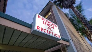 A sign for Burswood Lodge & Reception. - Apartment 2 (Rivervale)