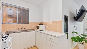 Fridge, microwave, stovetop, dishwasher - Apartment 2 (Rivervale)