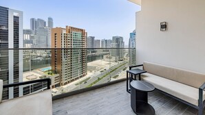 Studiosuite – superior, balkong, byutsikt | Terrasse/patio