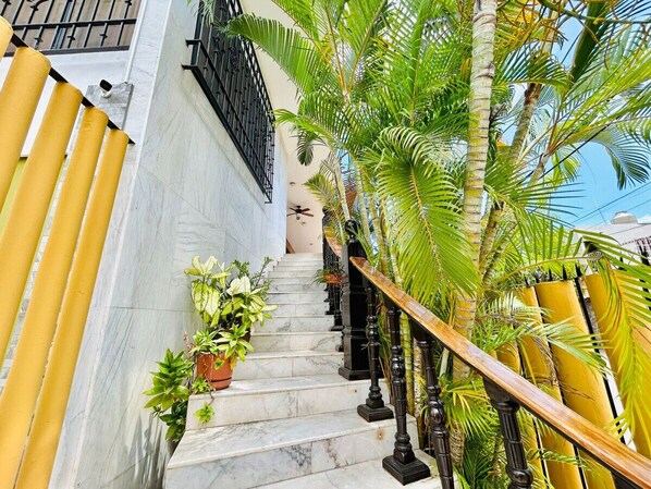 Enceinte de l’hébergement