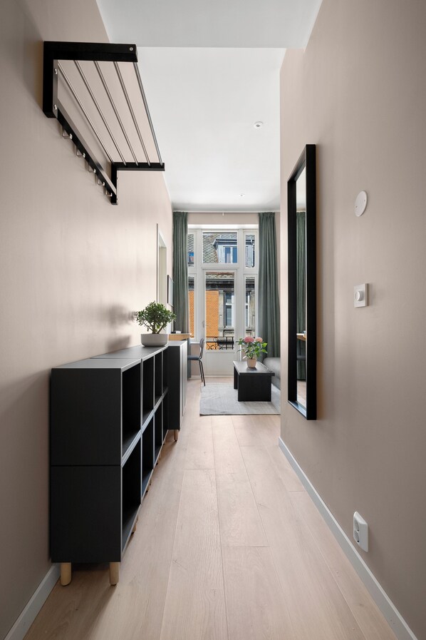 Chambre Double, balcon, vue ville | Coin cuisine privé