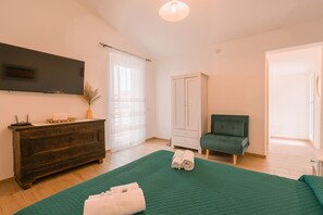 1 Schlafzimmer, Reisekinderbett, WLAN, Bettwäsche