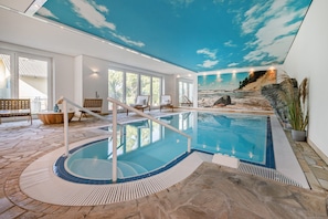 Piscine couverte, piscine chauffée