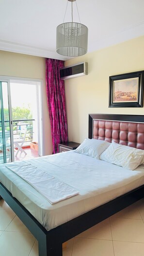 2 bedrooms, iron/ironing board, WiFi, bed sheets - Appartement Dans un Complexe Avec Piscine à Malabata (Tanger)