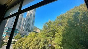 Blick von der Unterkunft