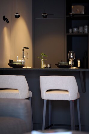 Apartment, Balkon, Bergblick | Eigene Küche