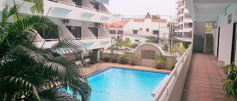 Room, 1 Bedroom, Smoking, Balcony | Pool
