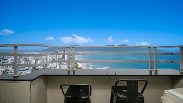 Deluxe Apartment, Sea View | Beach/ocean view