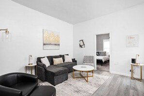 TV, offices - Shadeland Estate: Near Downtown, Patio & BBQ Grill (Indianapolis)