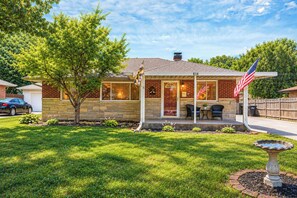 Exterior - Beech Grove Retreat | Yard • Game Room • Sleeps 10 (Beech Grove)