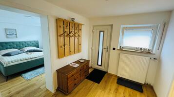 1 bedroom, iron/ironing board, travel crib, free WiFi