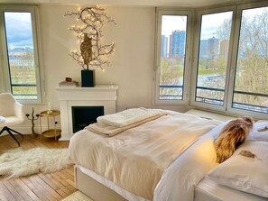 2 室のベッドルーム、アイロン / アイロン台、WiFi、ベッドシーツ