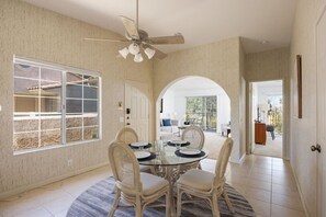 Dining - Upper Mesquite Condo - Pool, Hot Tub, Views! (Palm Springs)