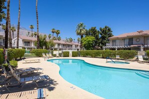 Pool - Upper Mesquite Condo - Pool, Hot Tub, Views! (Palm Springs)