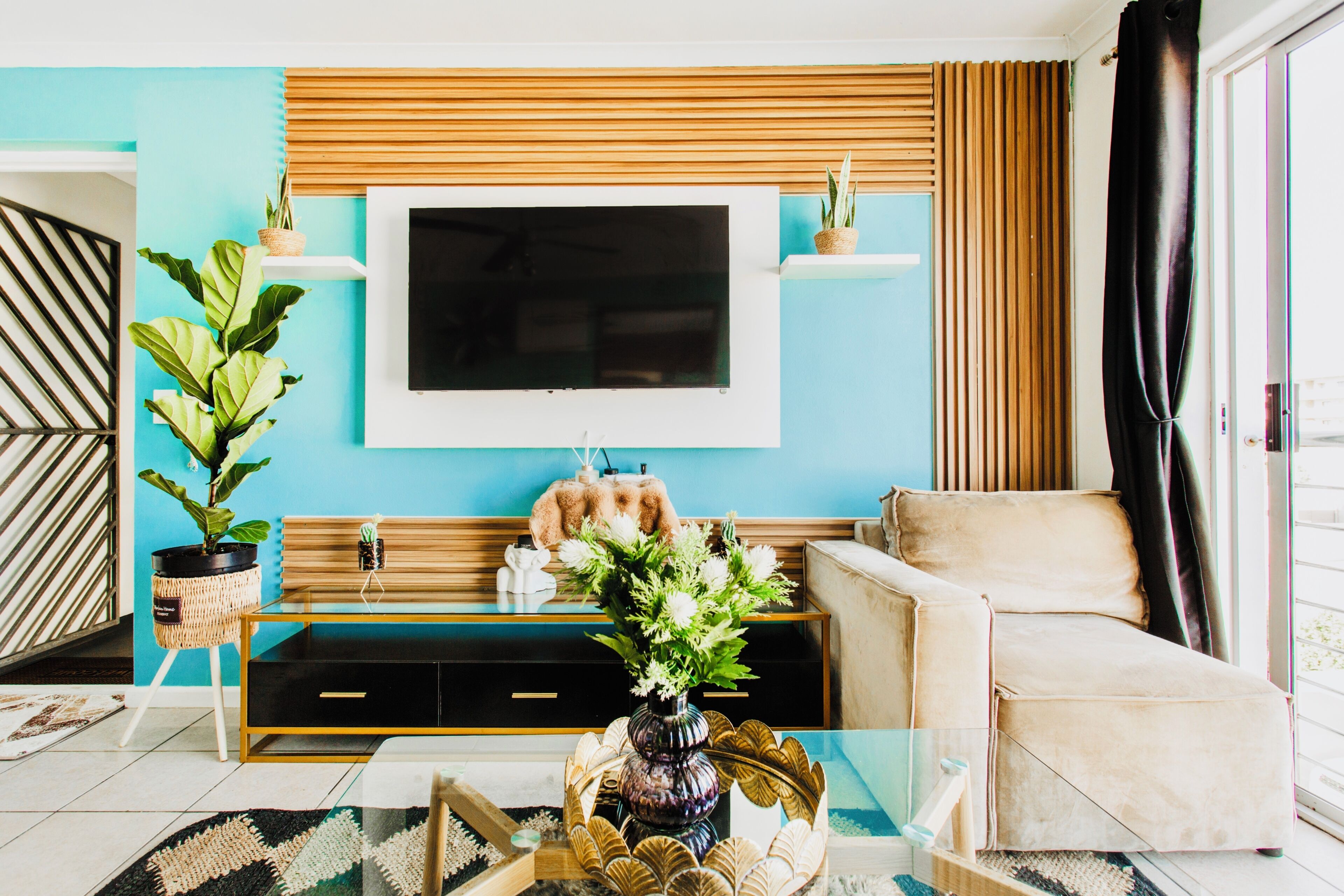 Family Apartment, Partial Ocean View | Iron/ironing board, free WiFi