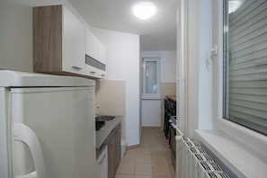 Family Apartment | Private kitchen | Full-sized fridge, oven, stovetop, espresso maker - Belgrade Center Apartment Skadarlija III (Belgrade)