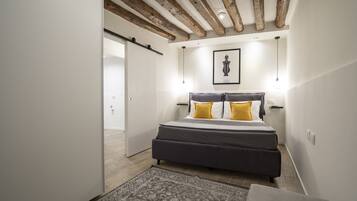 1 makuuhuone, silitysrauta/-lauta, ilmainen Wi-Fi, vuodevaatteet