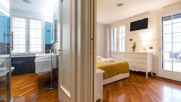 1 Schlafzimmer, Bügeleisen/Bügelbrett, kostenloses WLAN, Bettwäsche