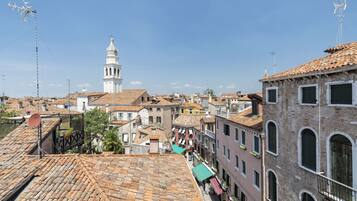 Blick von der Unterkunft