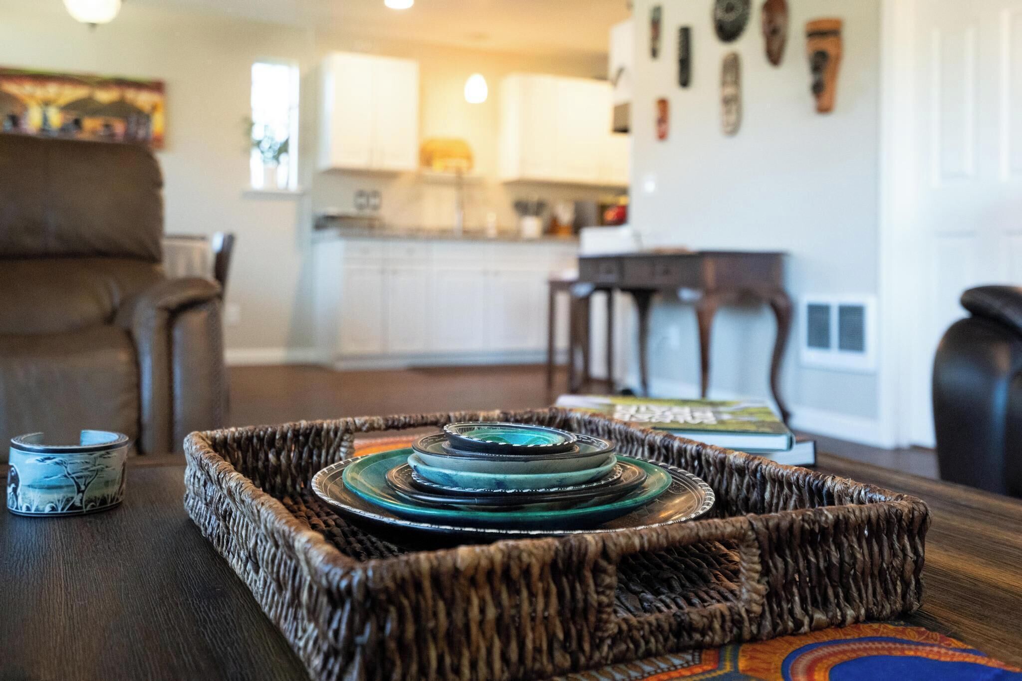 Televisión y oficina 