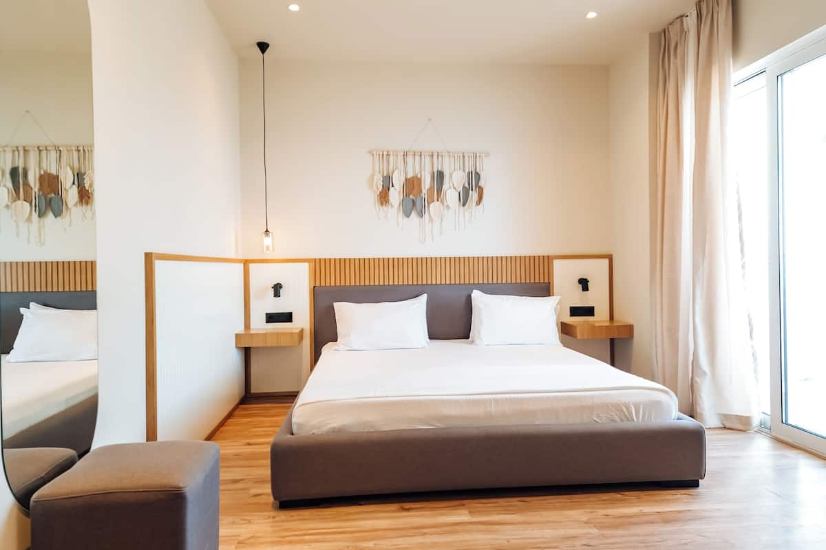 Superior Double or Twin Room, Sea View | Frette Italian sheets, premium bedding, memory-foam beds, minibar