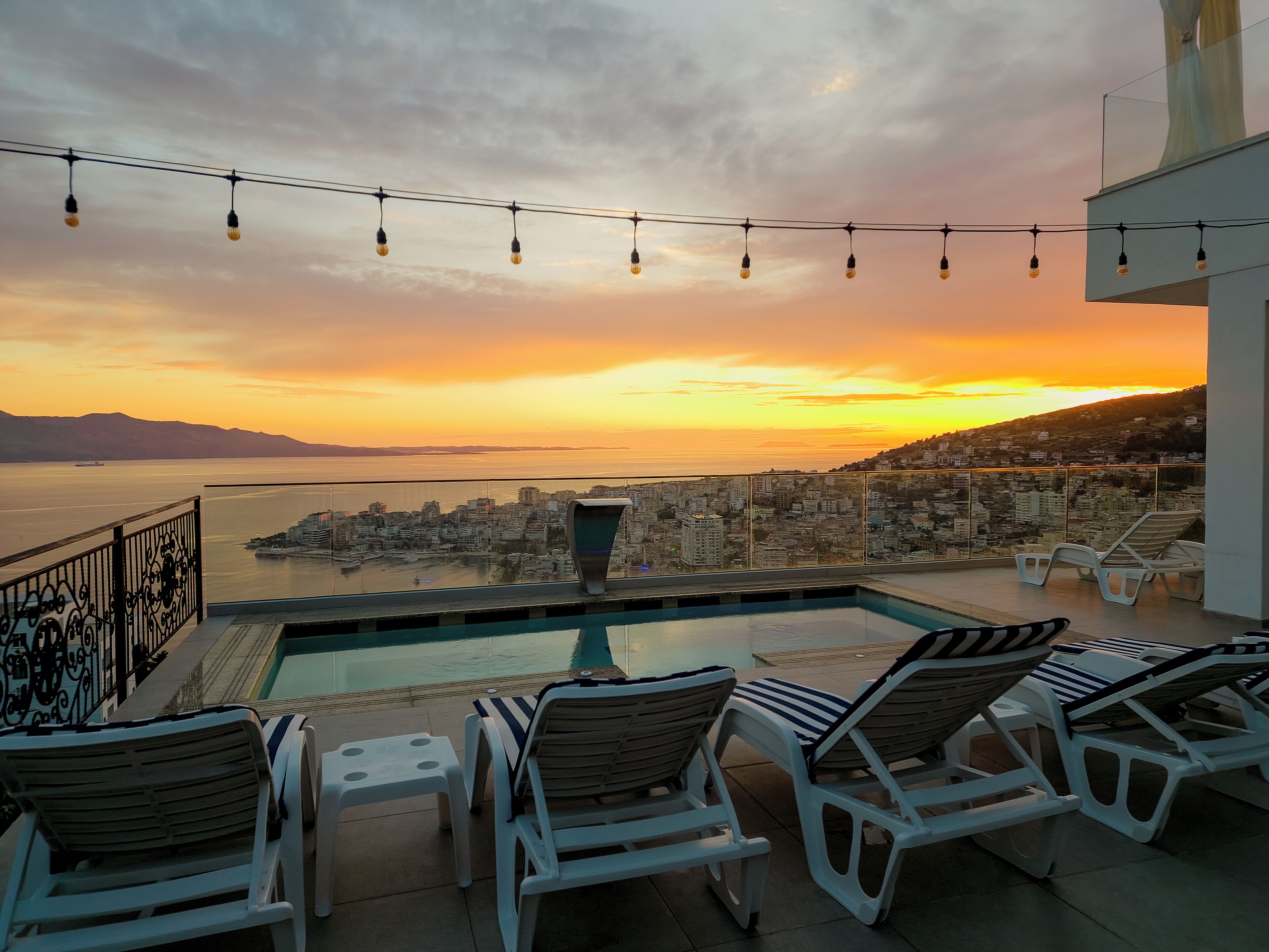 Seasonal outdoor pool